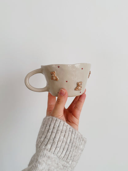 TEDDY mug with teddy inside