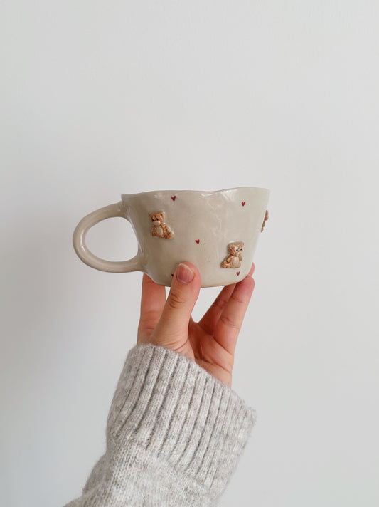 TEDDY mug with teddy inside