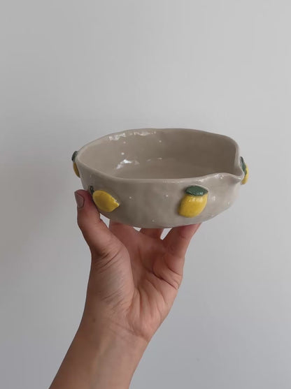 LEMON matcha bowl