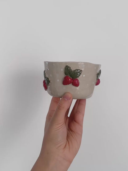 Small Strawberry bowl