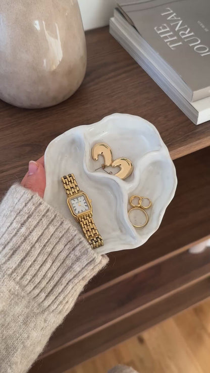 WAVY jewelry dish